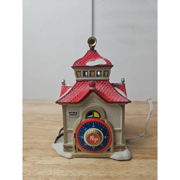 Dept 56 North Pole Bike Bicycle Shop Animated Wheel #4025281 Box & Cord Works - Picture 11 of 16